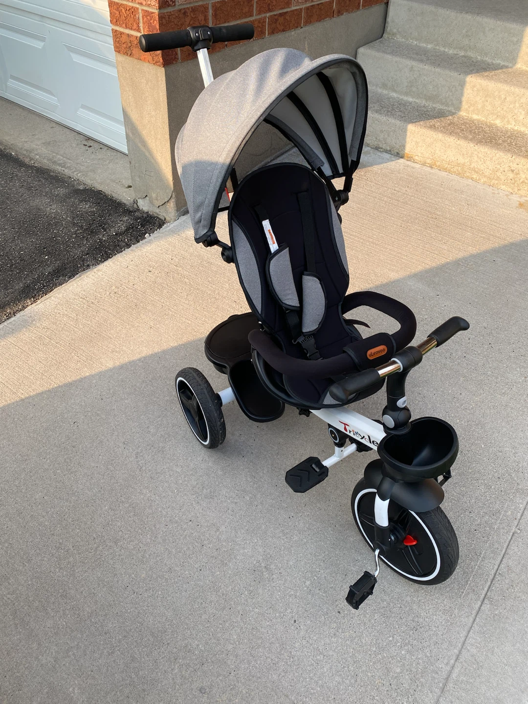 Ubravoo 5-in-1 Baby Tricycle Stroller – Like New – $100 - photo 2