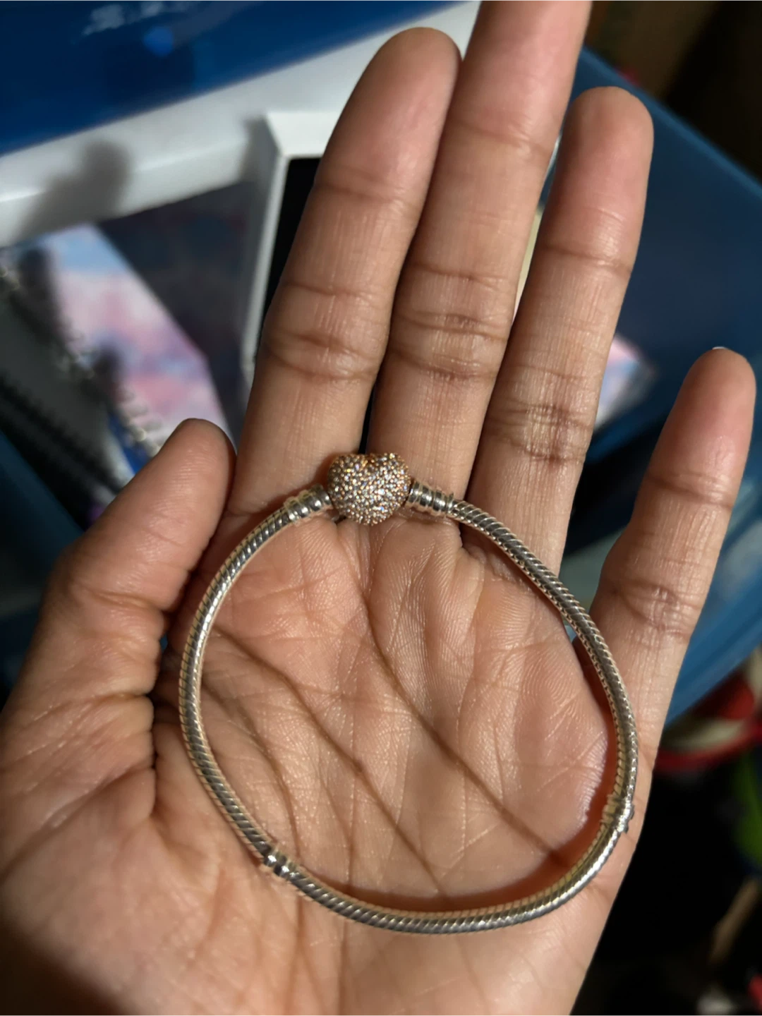 Pandora Sterling Silver Heart Clasp Bracelet - photo 2