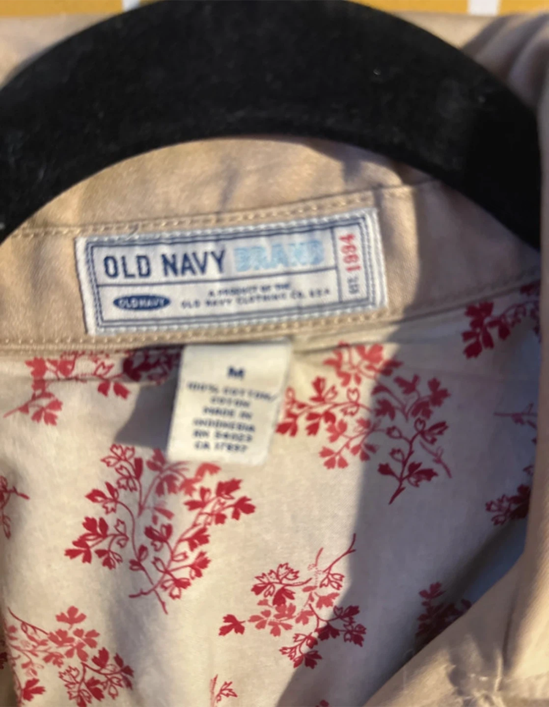 Old Navy Tan Double-Breasted Belted Trench Coat - photo 3