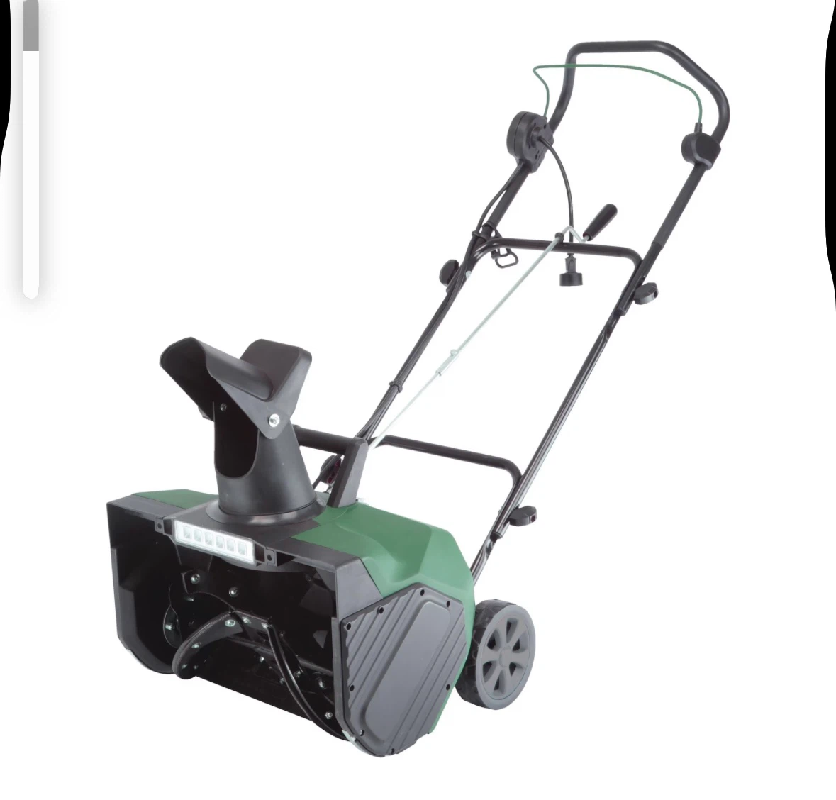 Brand new greenworks  electric  Corded Snowblower, 18-in - photo 2