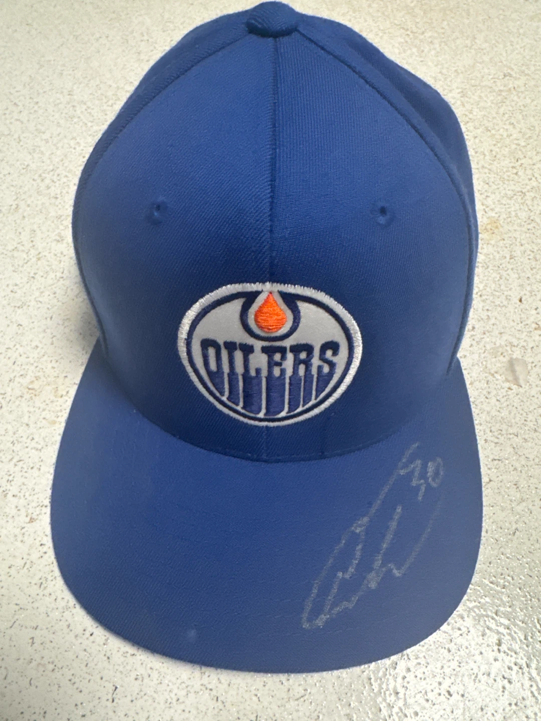 Edmonton Oilers Cap - Signed