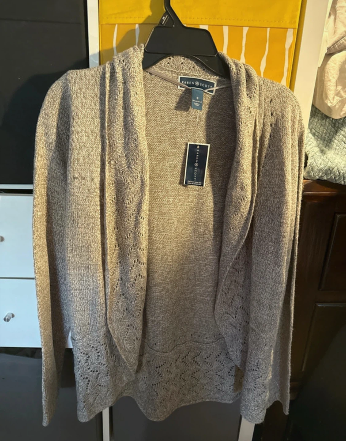Karen Scott Women's Cardigan Sweater Size S