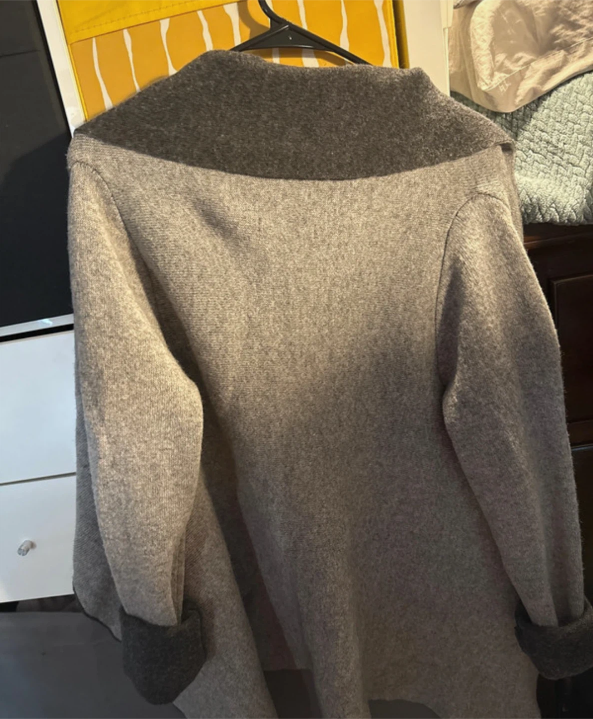 Chiaramente Women's Gray Cardigan Sweater Size S - photo 2