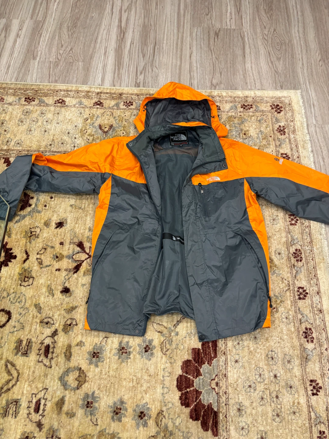 The North Face Orange and Grey Jacket - photo 2