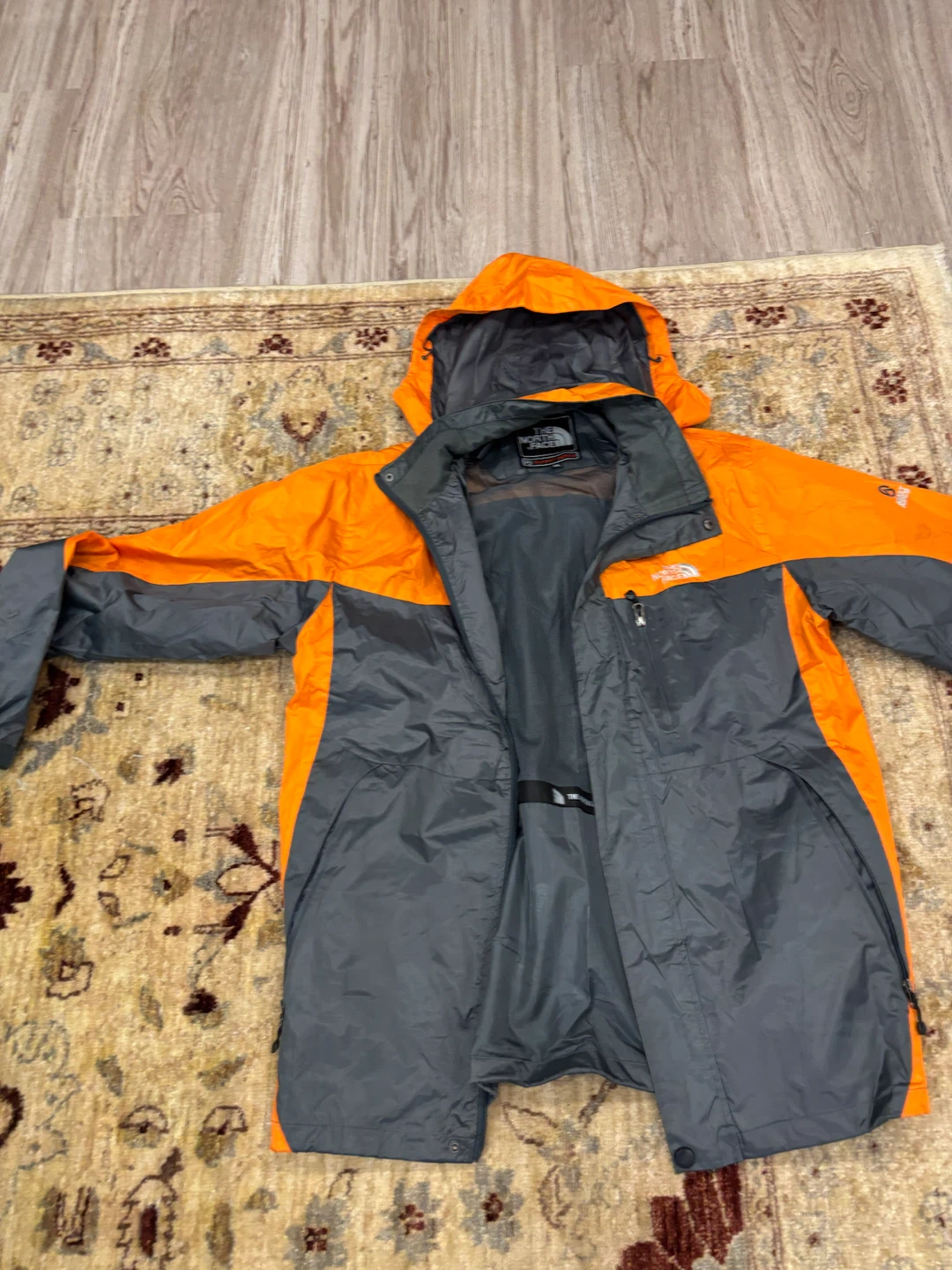 The North Face Orange and Grey Jacket - photo 4