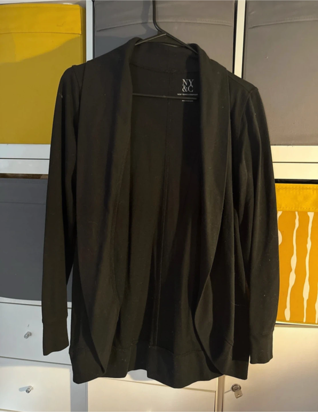 NY & Co Black Cardigan Sweater Size S
