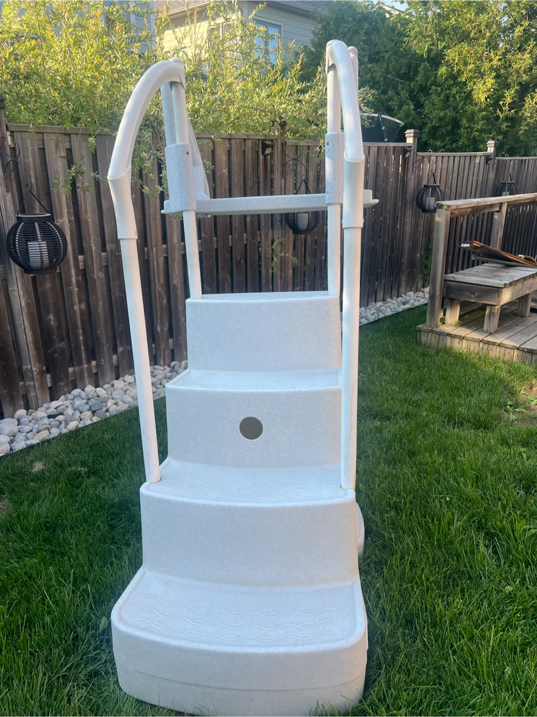 Above Ground Pool Ladder Steps
