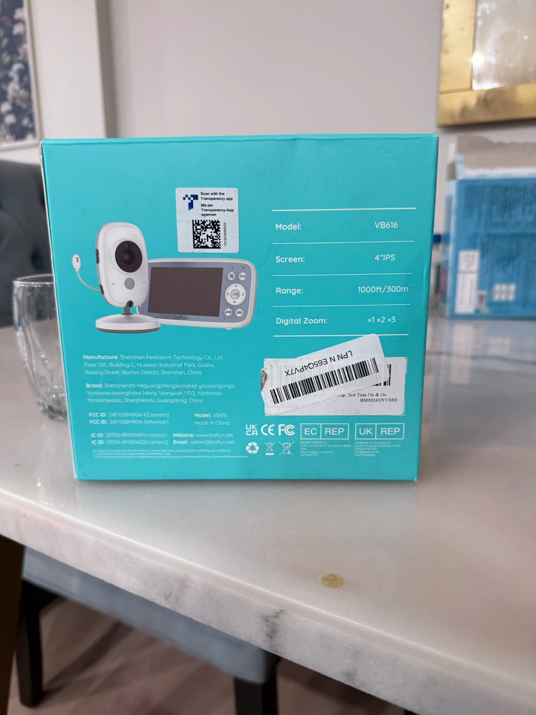 BRAND NEW Boifun VB616 Video Monitor
