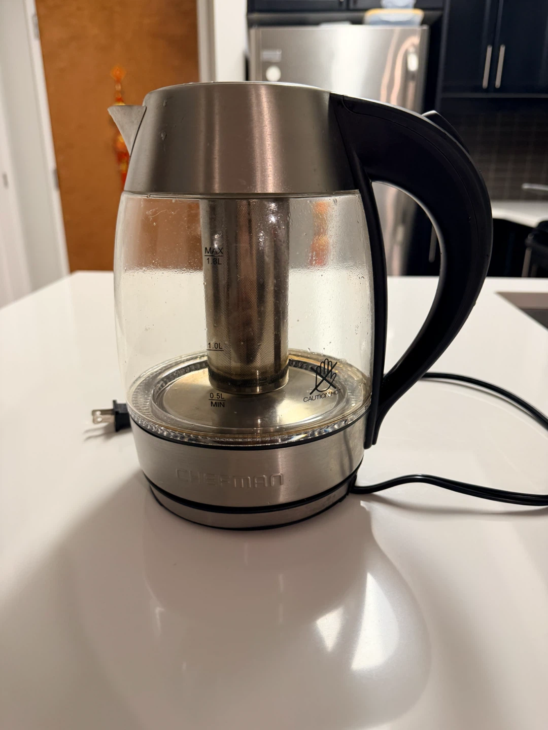 Chefman Glass Electric Kettle