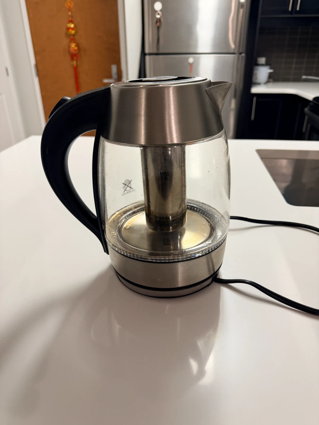 Chefman Glass Electric Kettle - photo 2