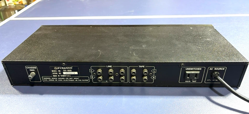 Pyramid Stereo Graphic Equalizer SE-5000 - photo 2