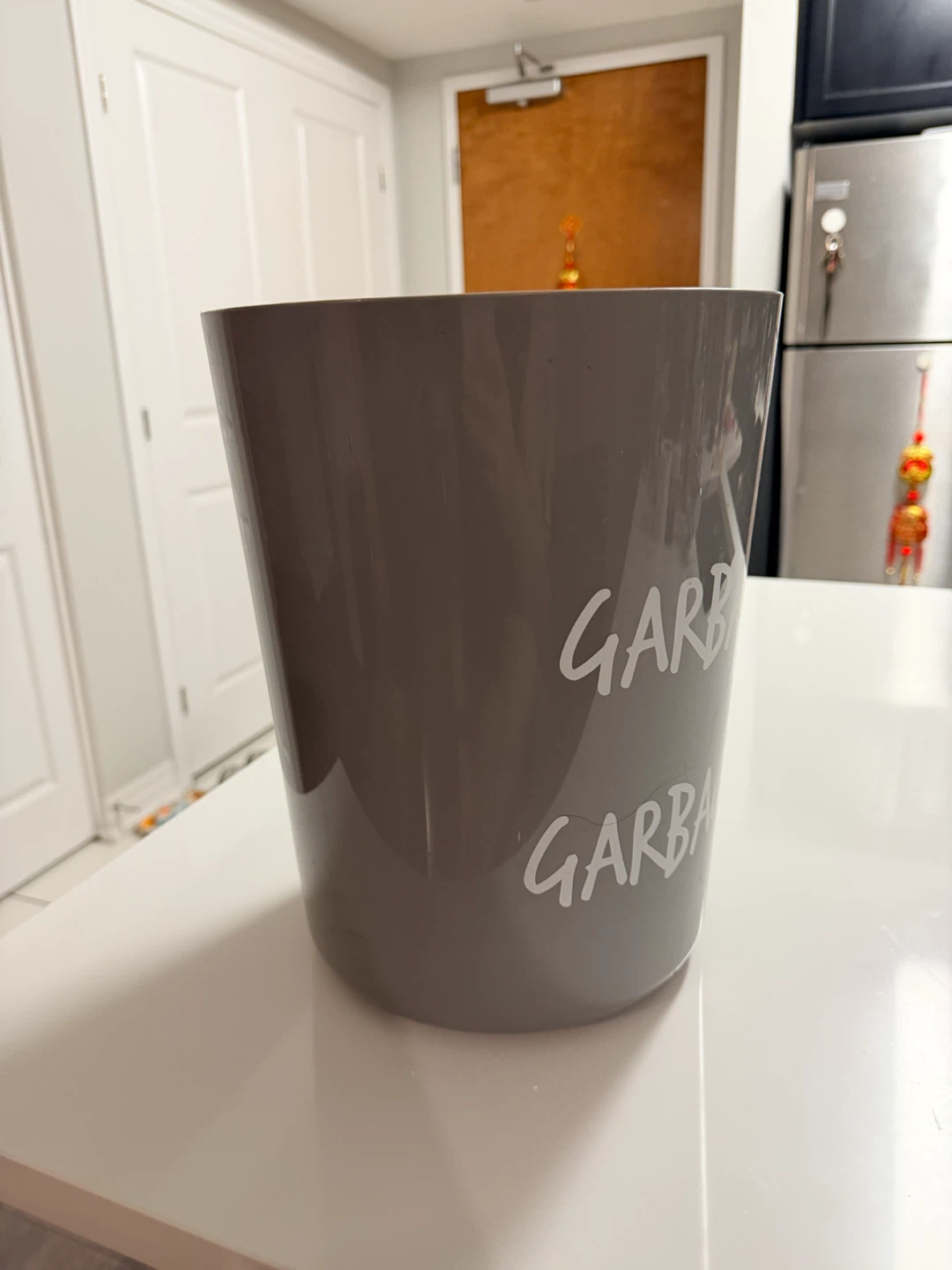 Three Garbage Trash Can - photo 2