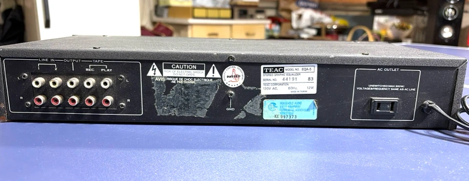 TEAC EQ-S Graphic Equalizer - photo 2