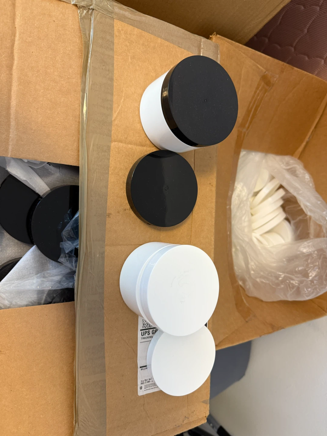Taral 89MM Smooth Side & Top White Unlined Caps (370 ct) - photo 4