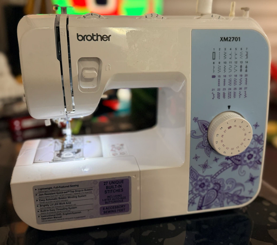 Brother XM2701 Sewing Machine - photo 5