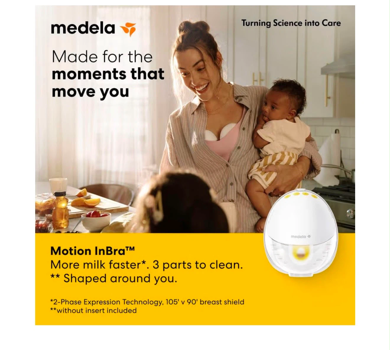 Medela Motion InBra Double Electric Breast Pump - photo 3