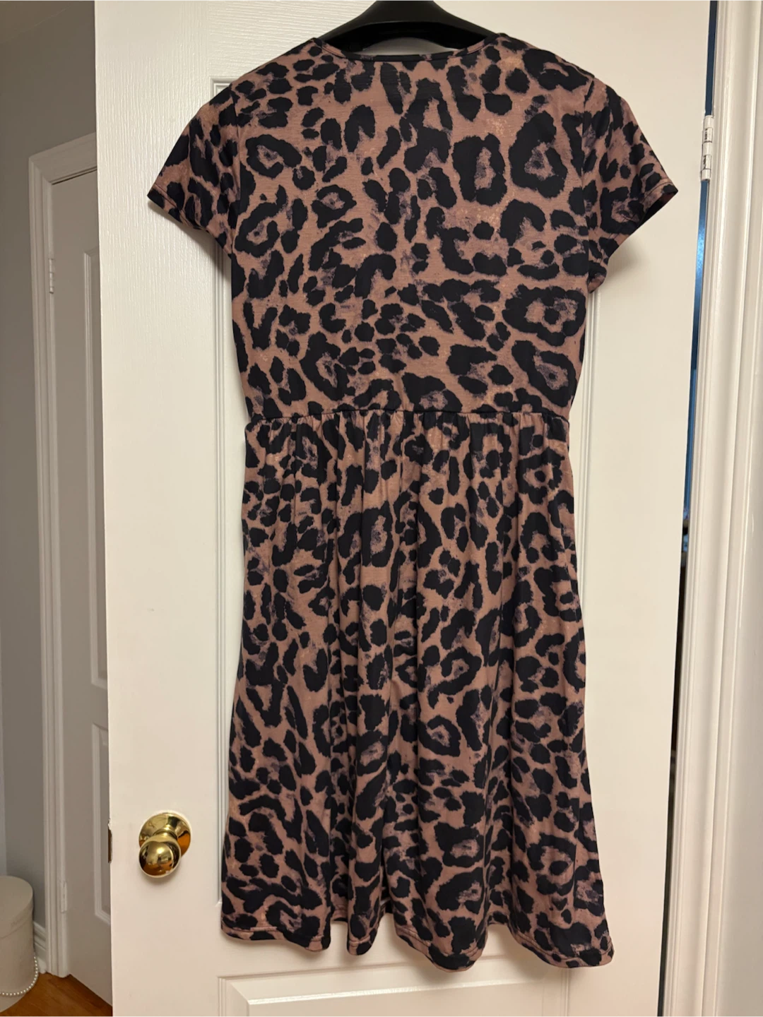 Women's Leopard Print Wrap Dress - photo 3