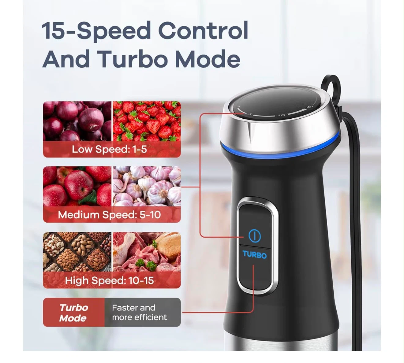 Ganiza Multifunctional Hand Blender 5 in 1 - photo 3