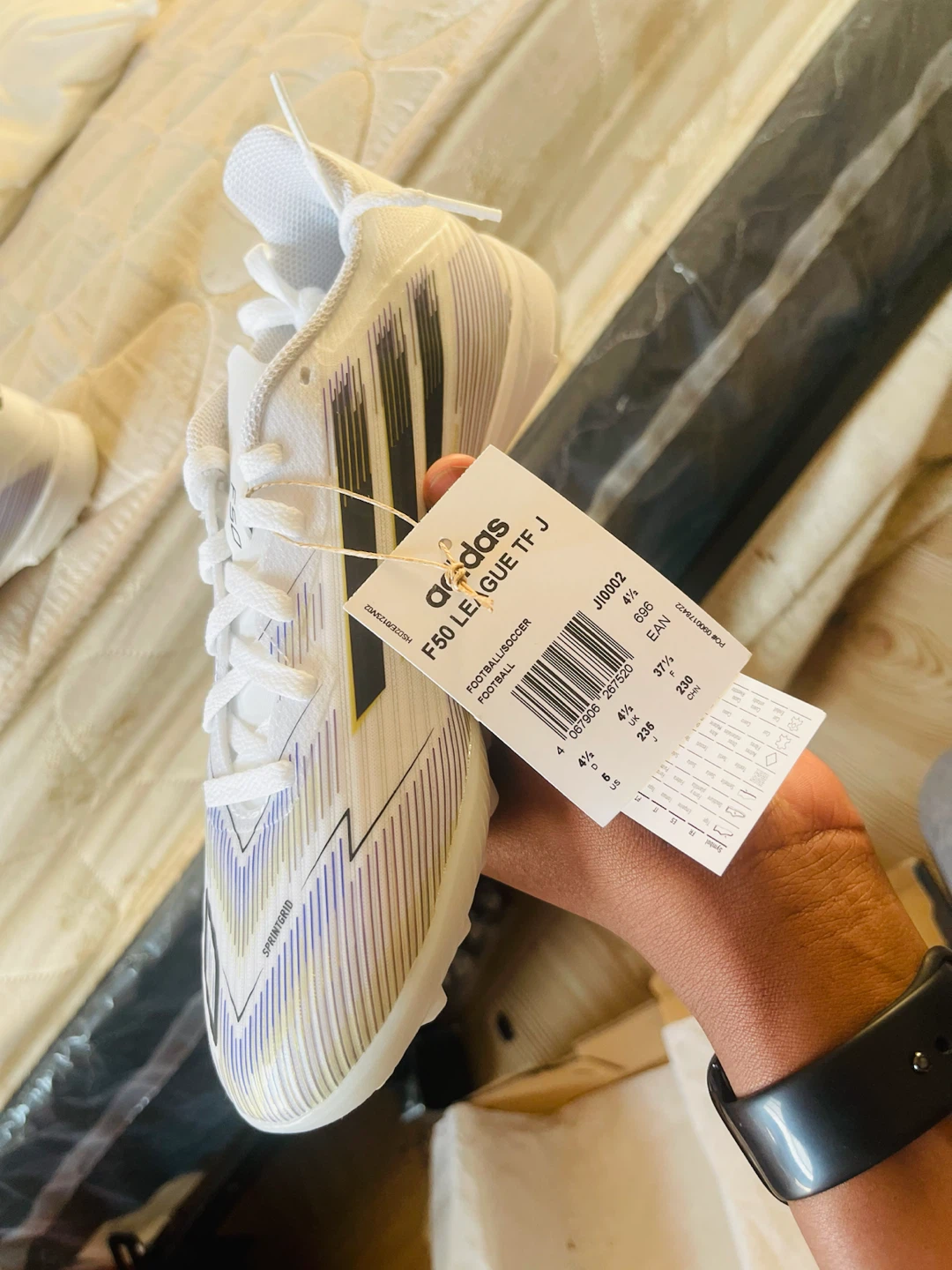 Adidas F50 League TF J Soccer Cleats Size 5 US