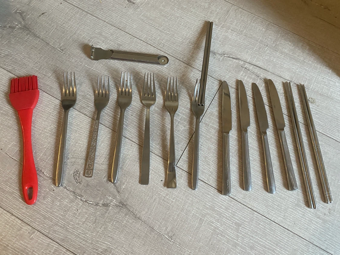 Stainless Steel – Knives, Chopsticks, Straws & Coconut Scraper - photo 2