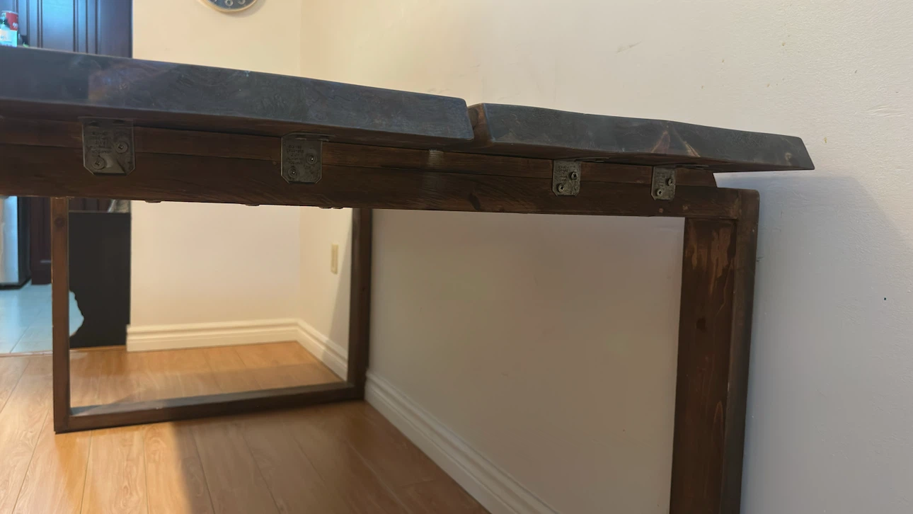 Rustic Wooden Dining Table - photo 5