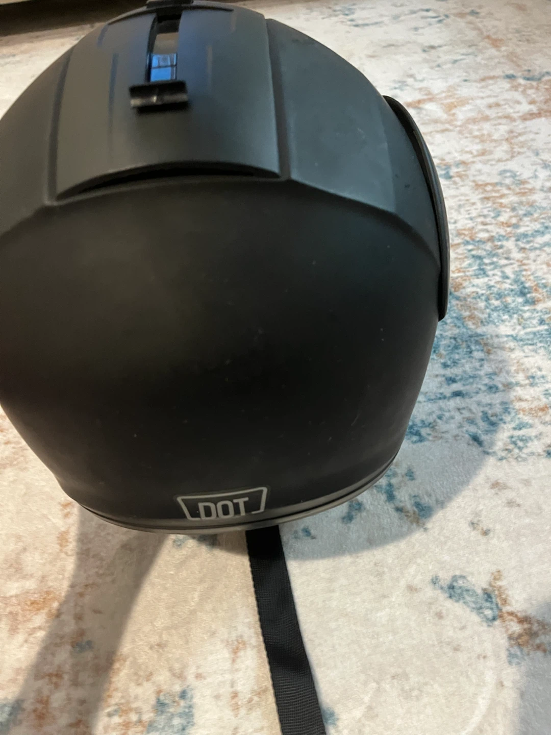 HJC Matte Black Motorcycle Helmet - photo 4