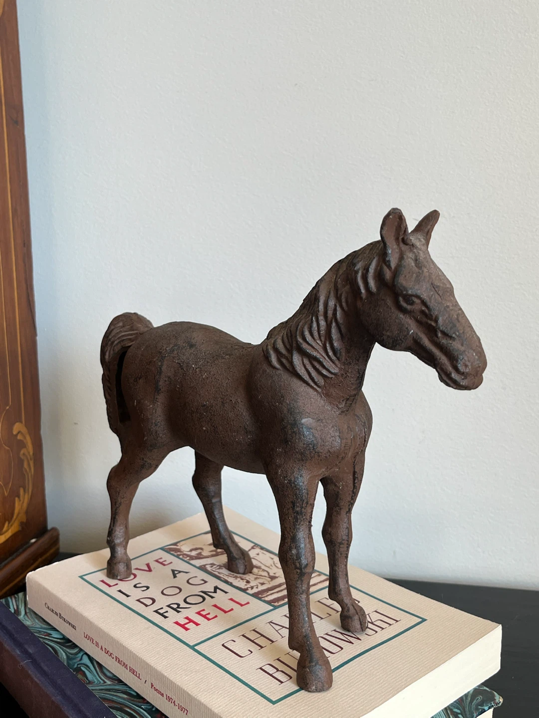 Vintage Cast Iron Horse Figurine - photo 2