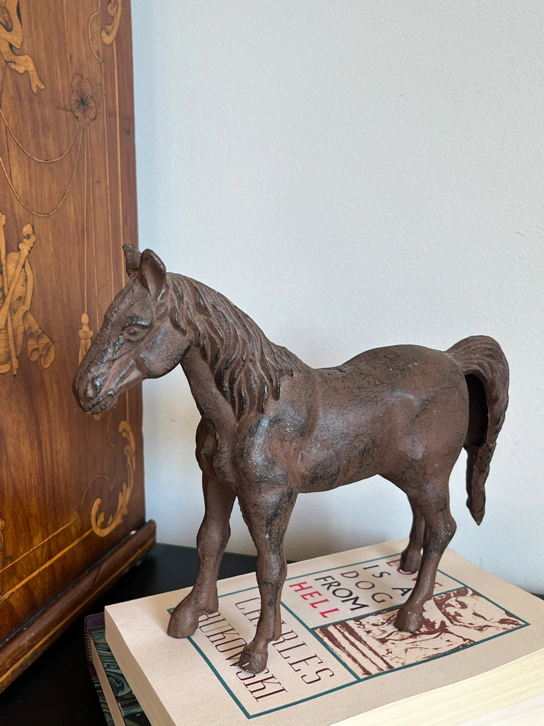 Vintage Cast Iron Horse Figurine - photo 3