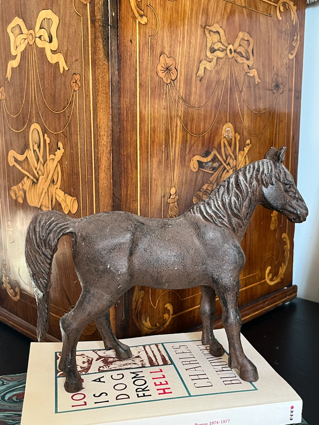 Vintage Cast Iron Horse Figurine - photo 5