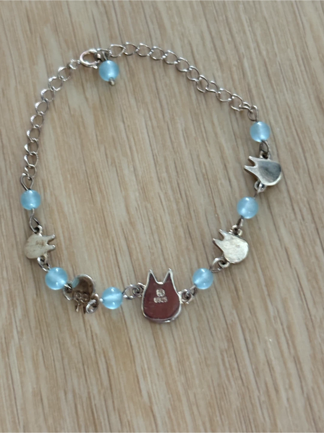.925 silver plated Totoro Charm Bracelet ghibli - photo 2
