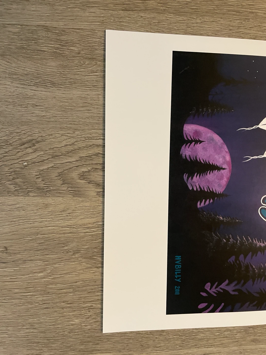 Contemporary Indigenous Wolf Wildlife Art Print Native - photo 5