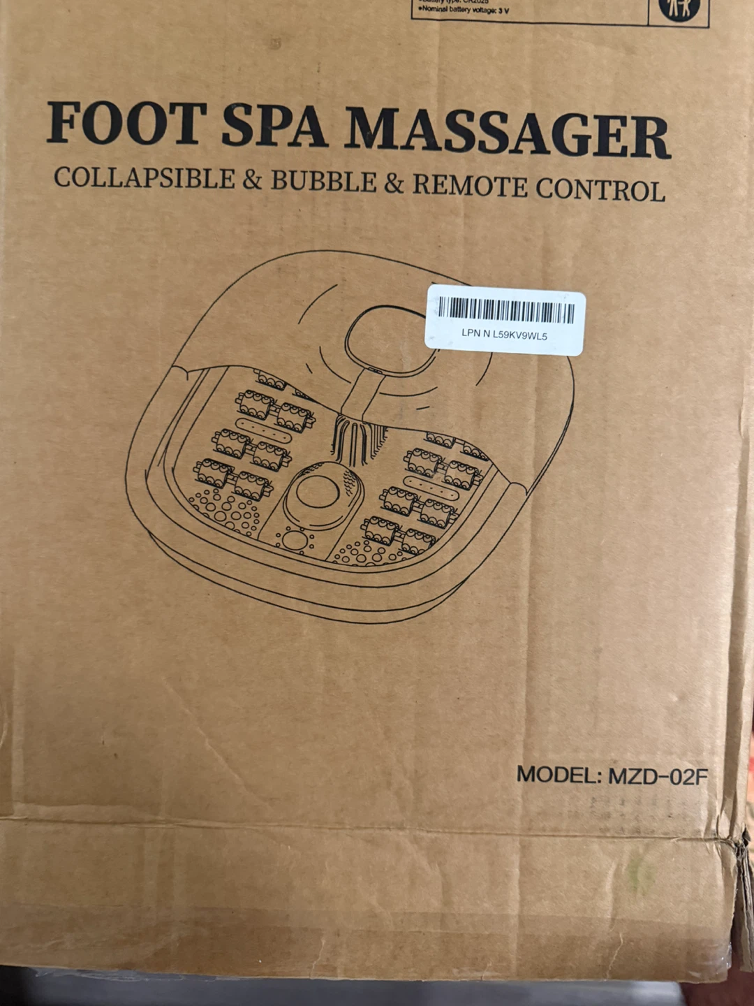 Knoze Foot Spa Massager - photo 2