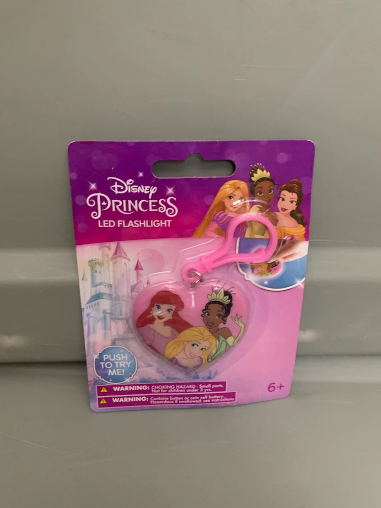 Disney Princess LED Flashlight Keychain