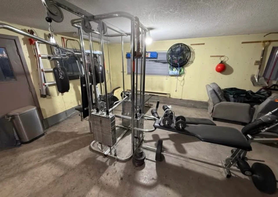 Multi-Station HOME GYM Weight System