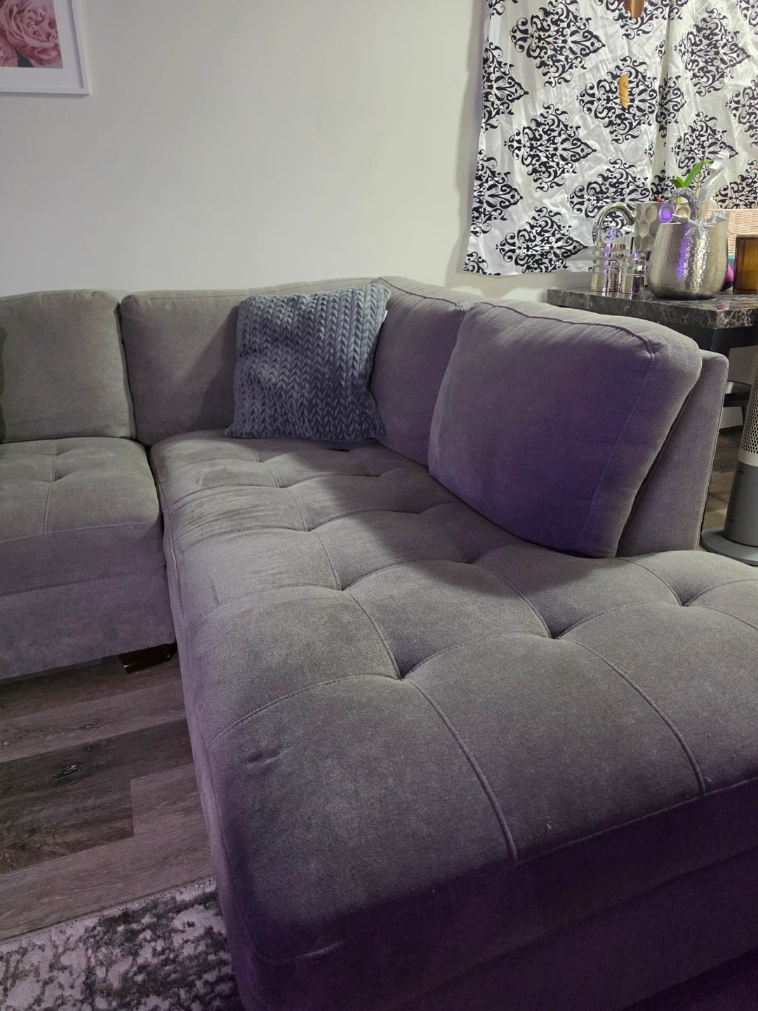 Grey Sectional Sofa - photo 2