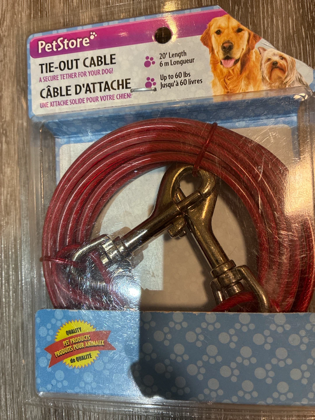 PetStore Tie-Out Cable - 20' Length