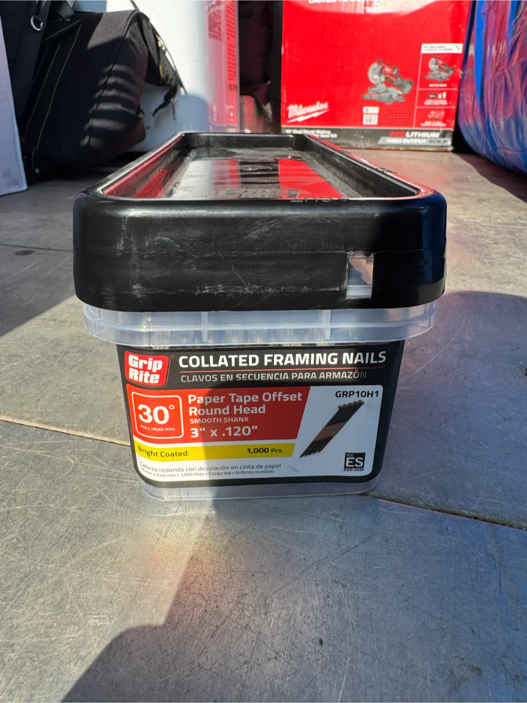 Grip-Rite Collated Framing Nails - 3" x .120"