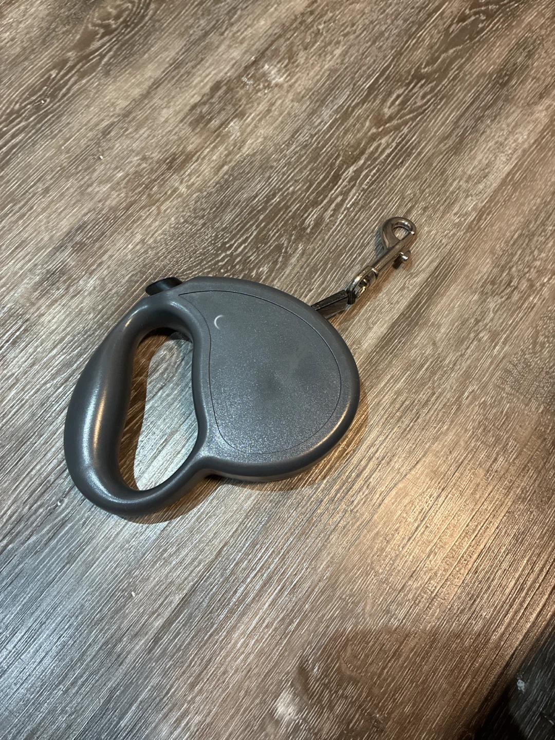 Grey Retractable Dog Leash