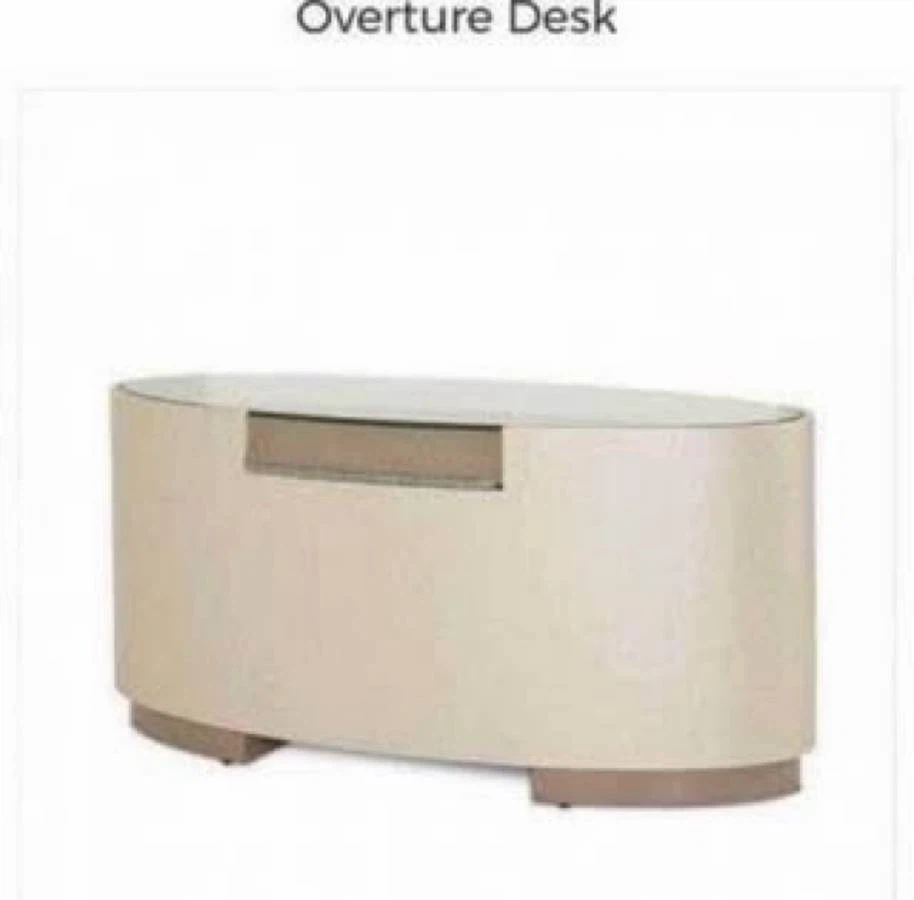 Overture Glass-Top Crystal DESK - photo 2