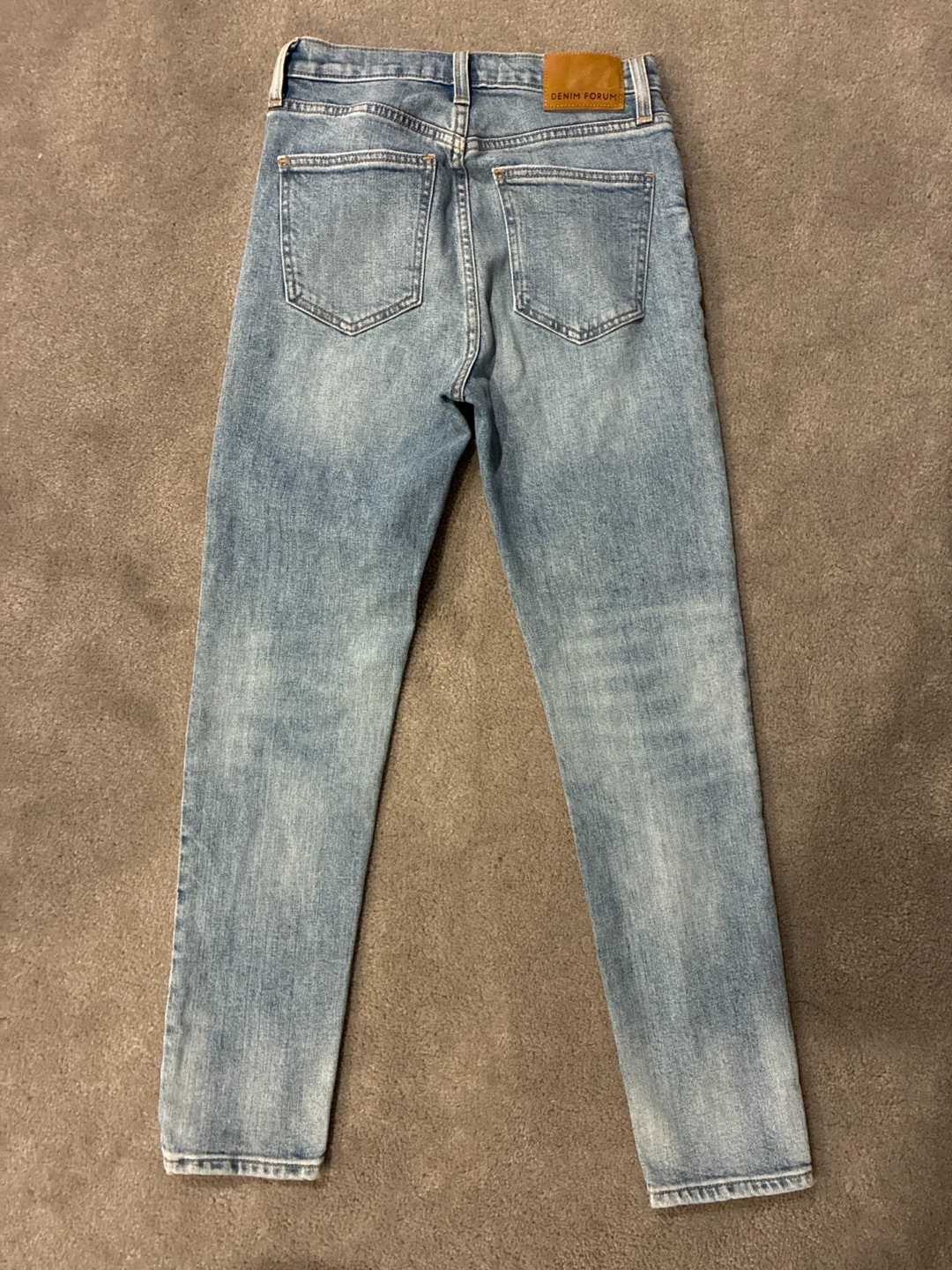 Denim Forum - The Yoko High Rise slim - in blue and black - photo 5