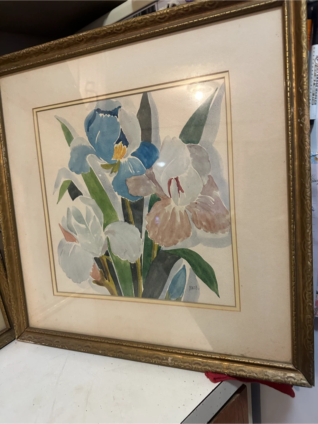 Mid Century BARO Floral Watercolor Set - photo 3