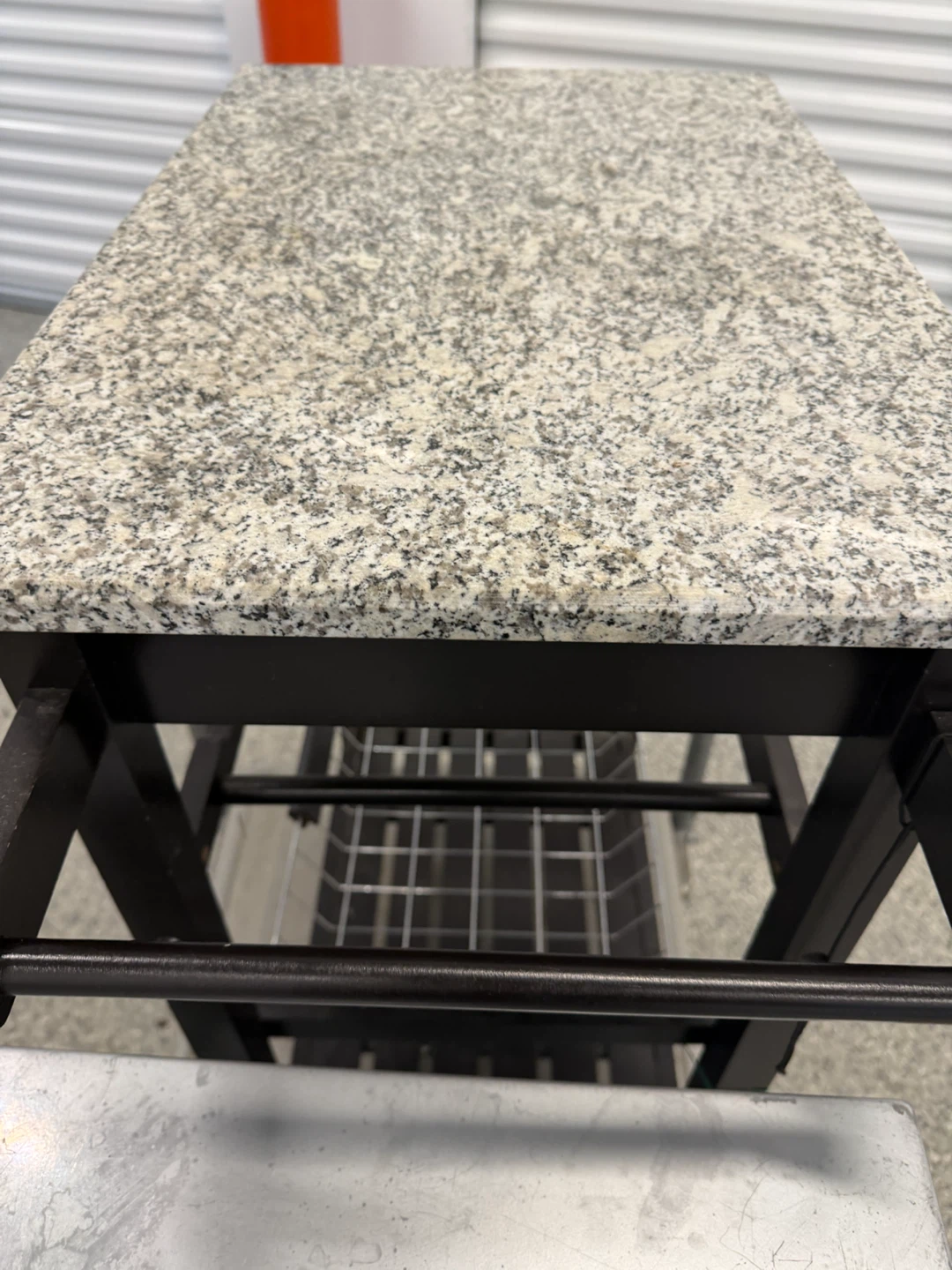 Kitchen Cart with Granite Top - photo 4