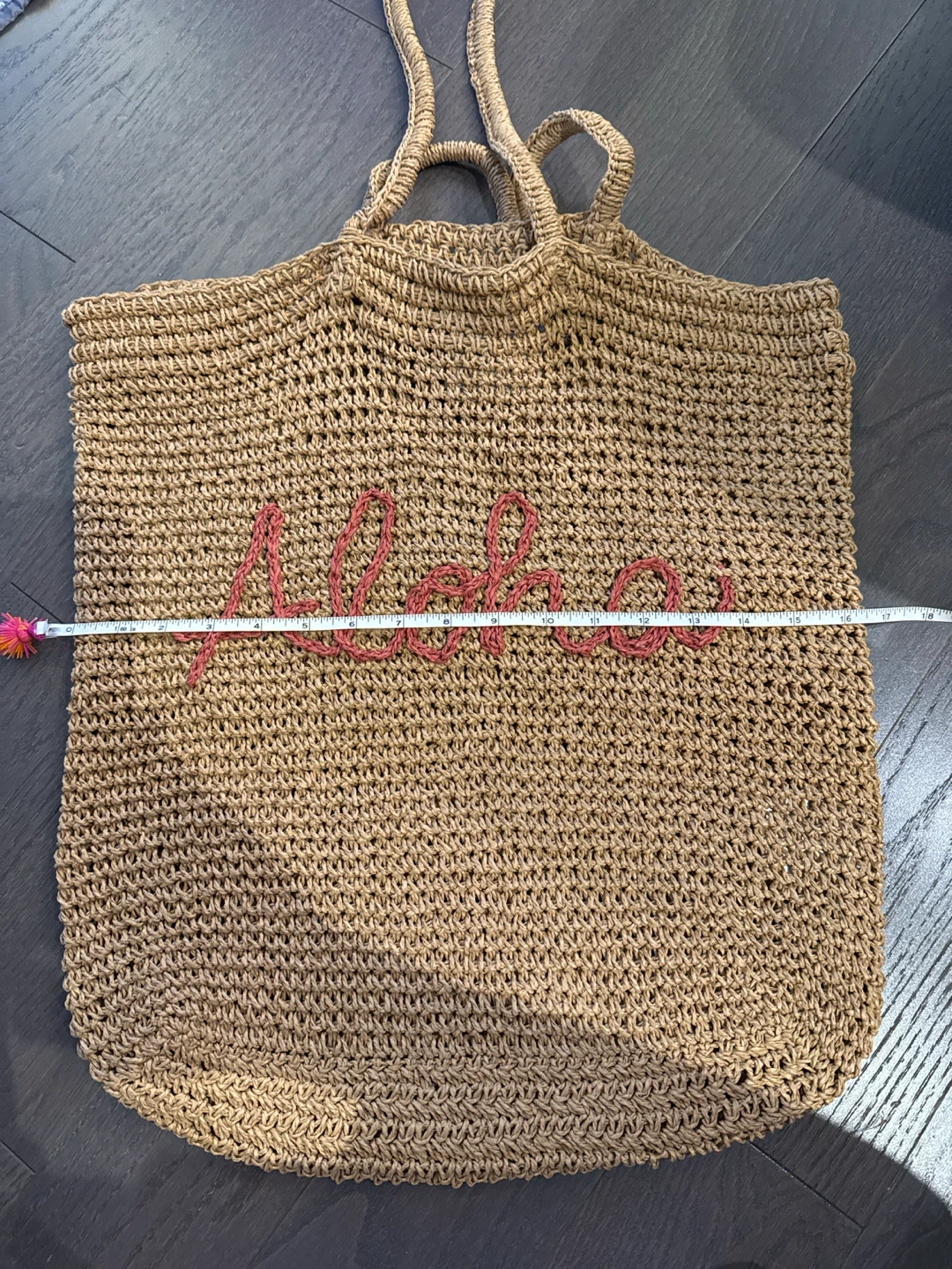 O'Neill Straw Tote Bag - Aloha - photo 4
