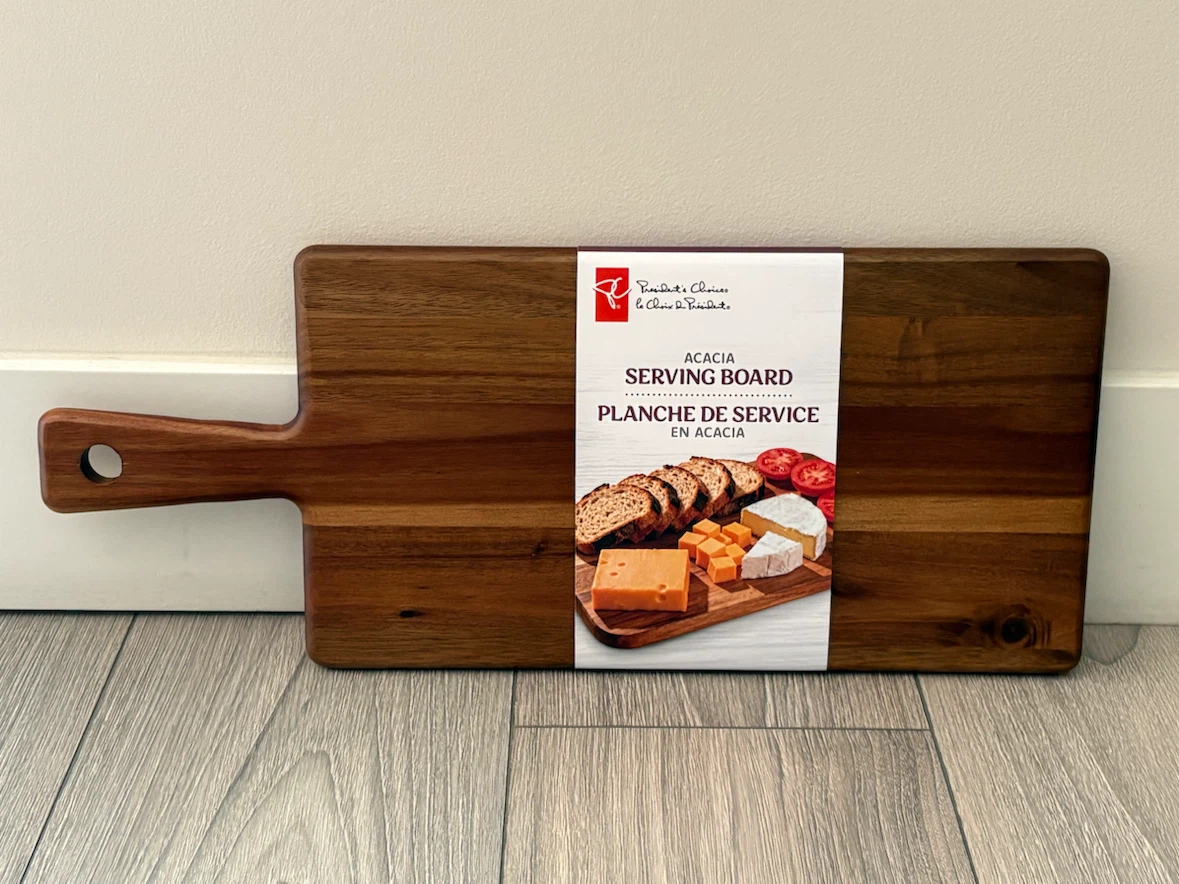 President's Choice Acacia Serving Board