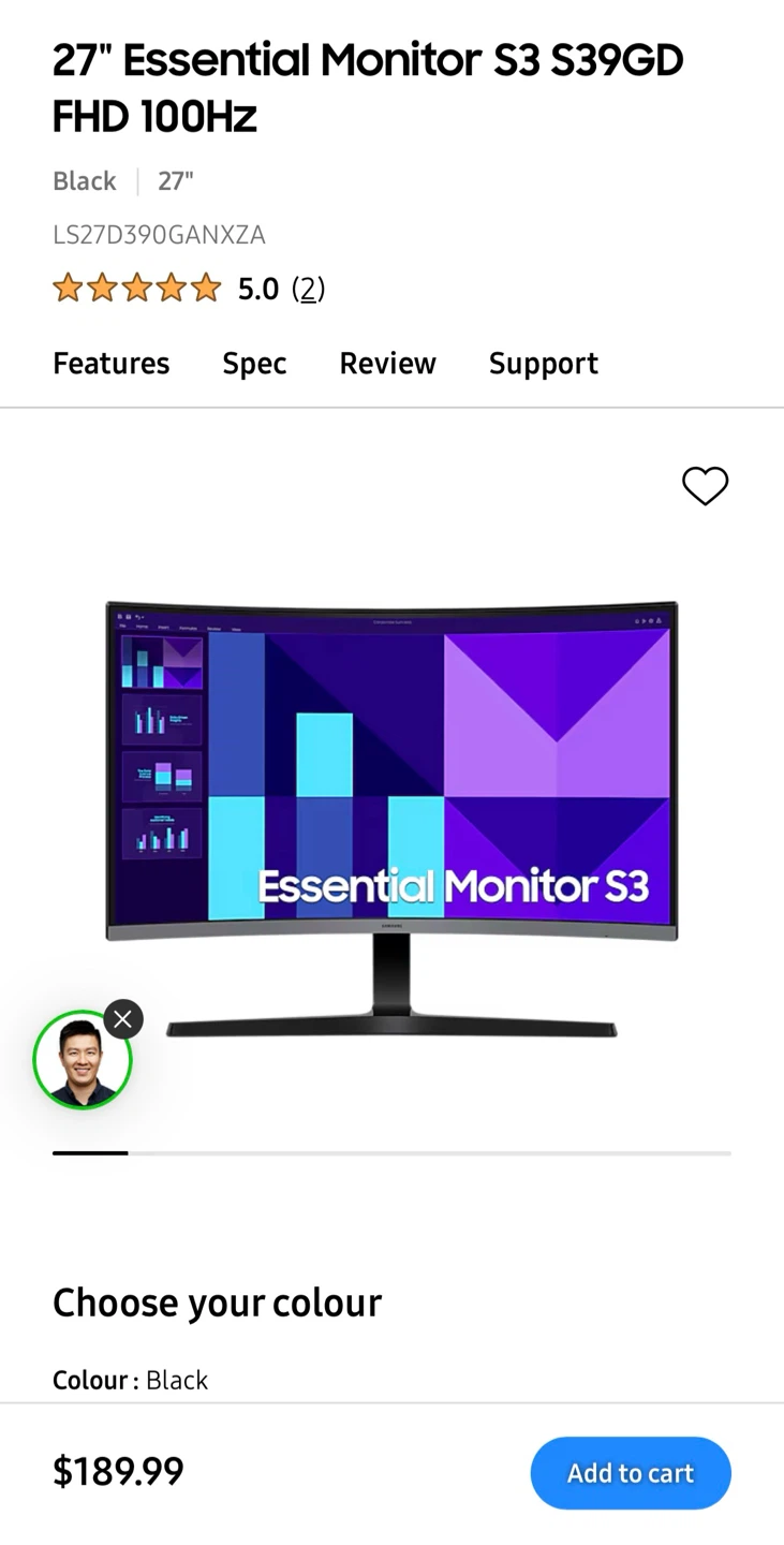 Samsung 27" Monitor