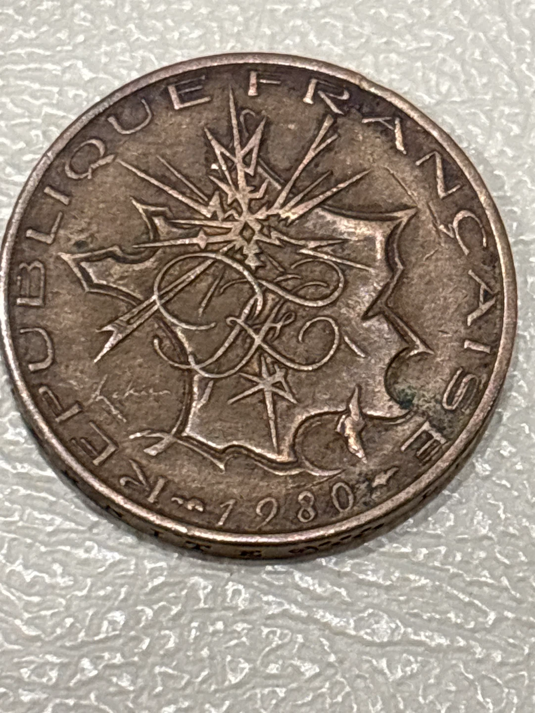10 Francs Coin - France 1980