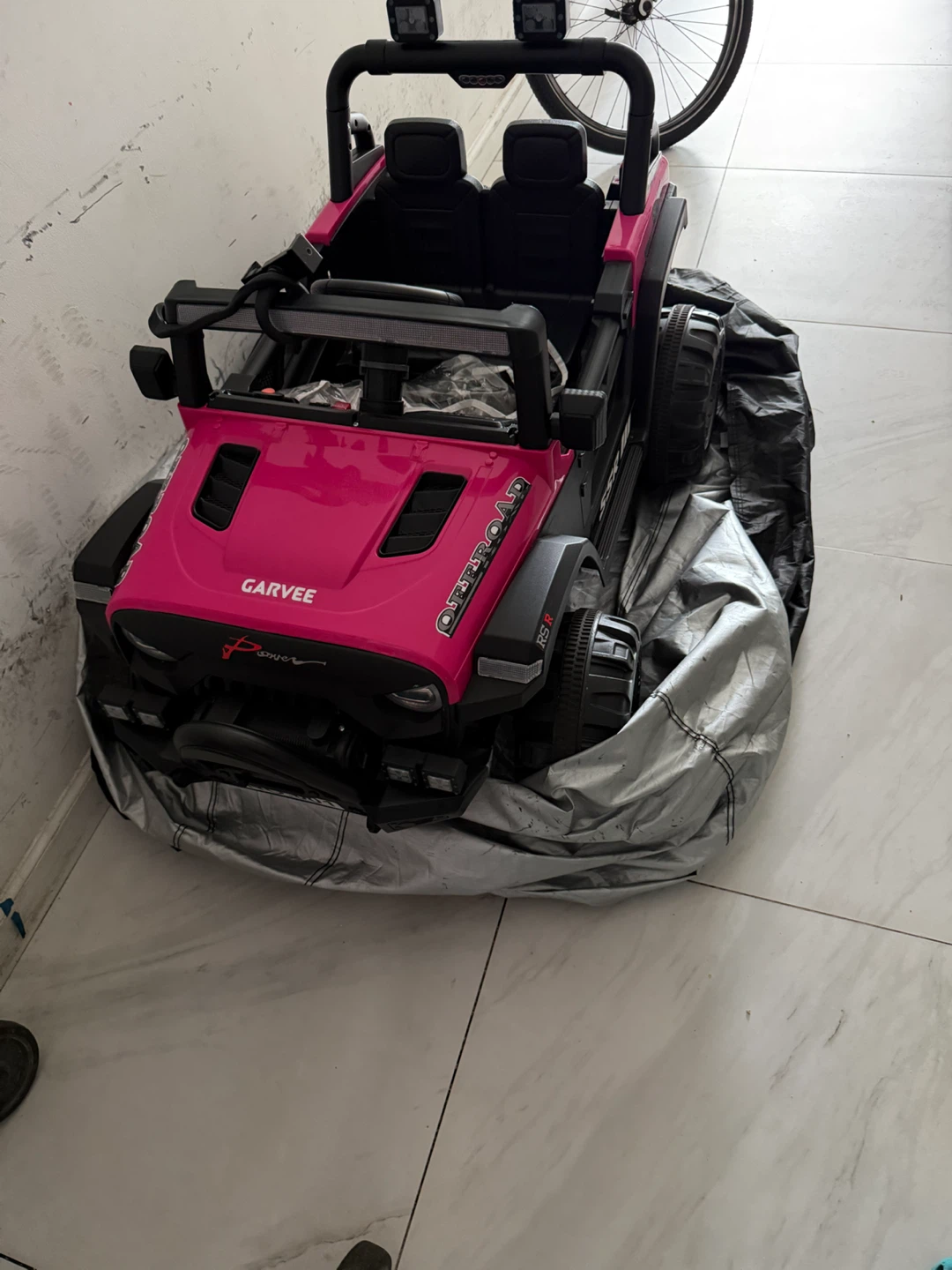 Garvee Pink Ride-On Jeep for Kids - photo 3