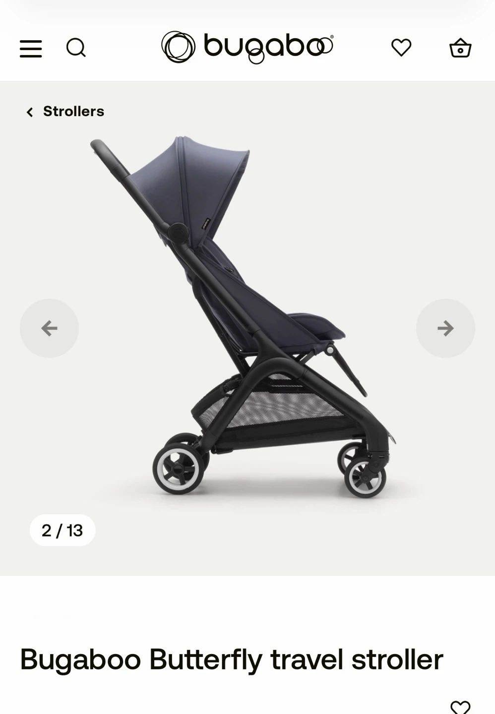 Bugaboo Butterfly Travel Stroller - photo 2
