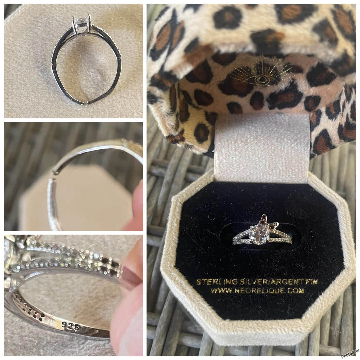 Disney s925 CZ Ring