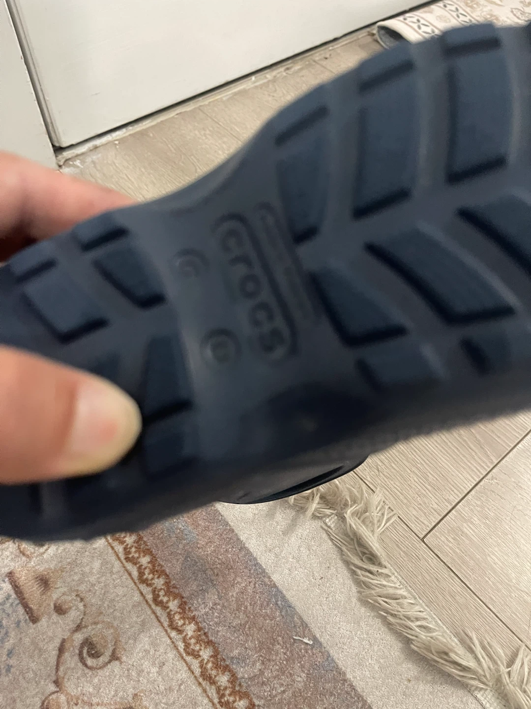 Crocs Navy Blue Rain Boots - photo 3